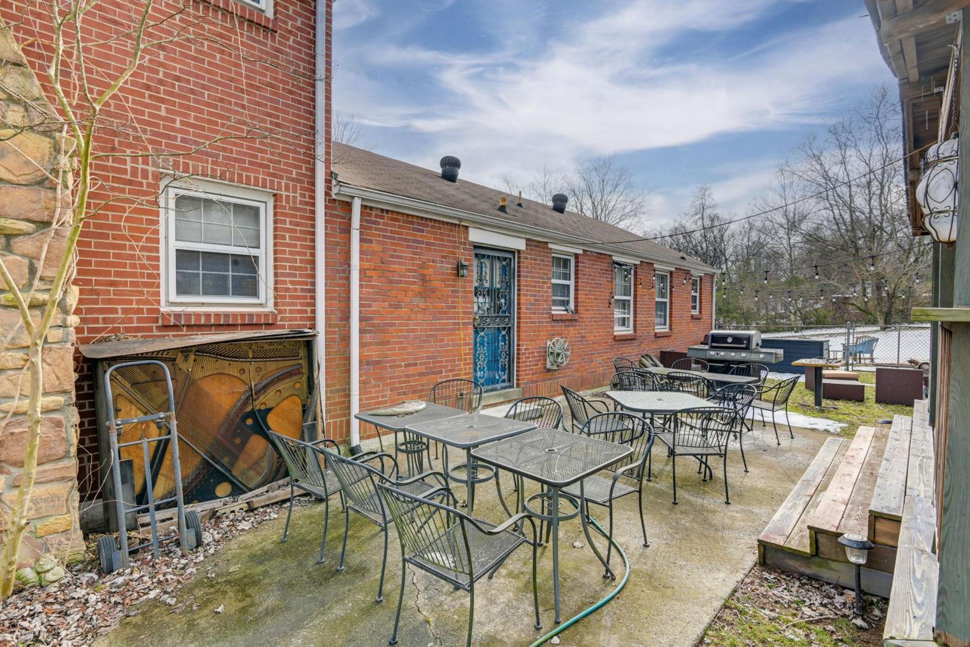 6 Mi To Downtown 70S-Themed Home In Nashville! المظهر الخارجي الصورة